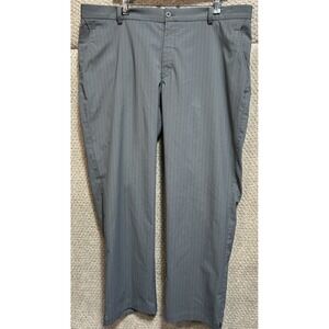 Nike Golf‎ Tour Performance Dri-Fit Gray Striped Golf Pants Men's Size 40x30
